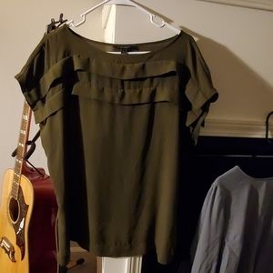 Banana republic green top size XL